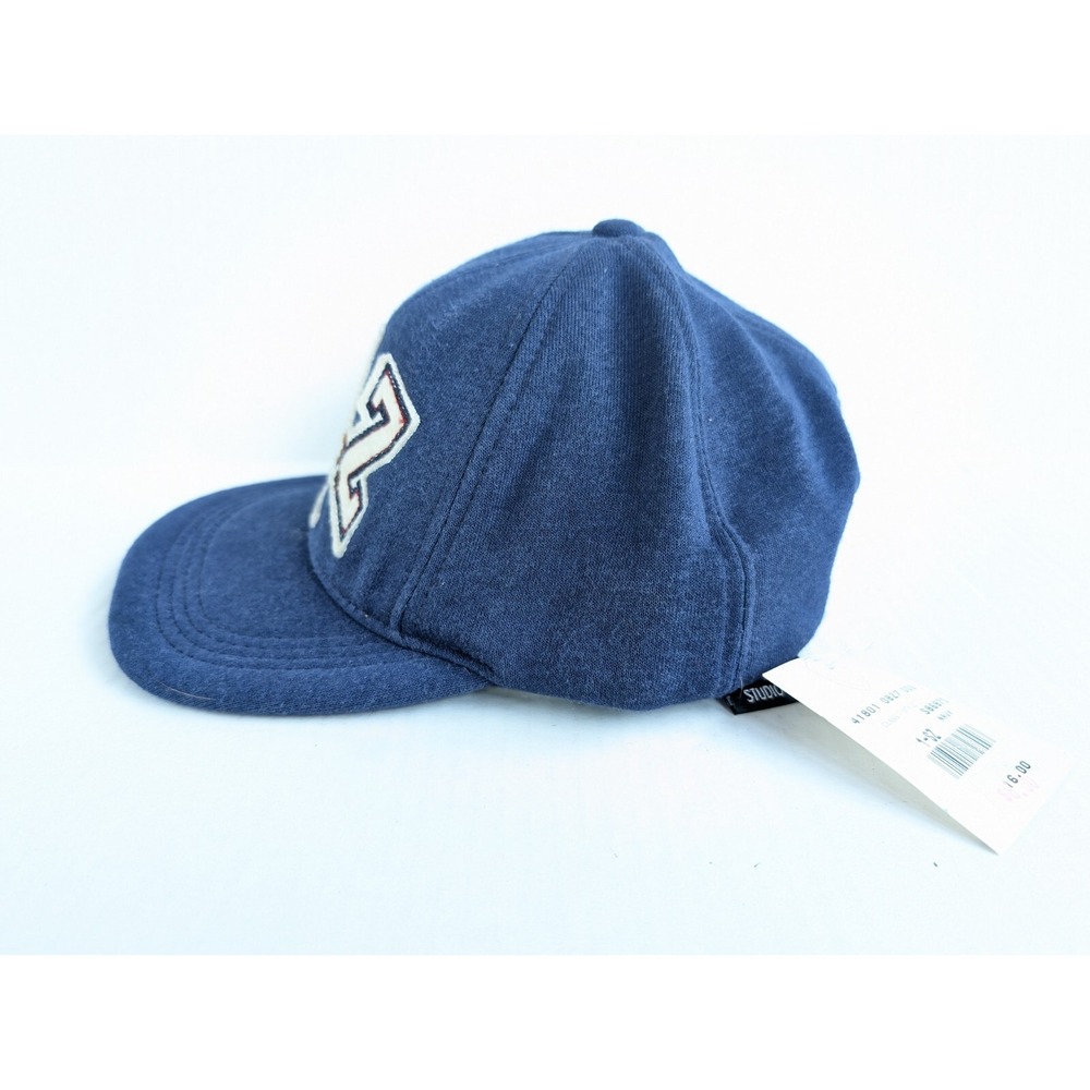 Vintage Taz Looney Tunes Hat NWT Tasmanian Devil Warner Bros Snapback Blue - Picture 3 of 8